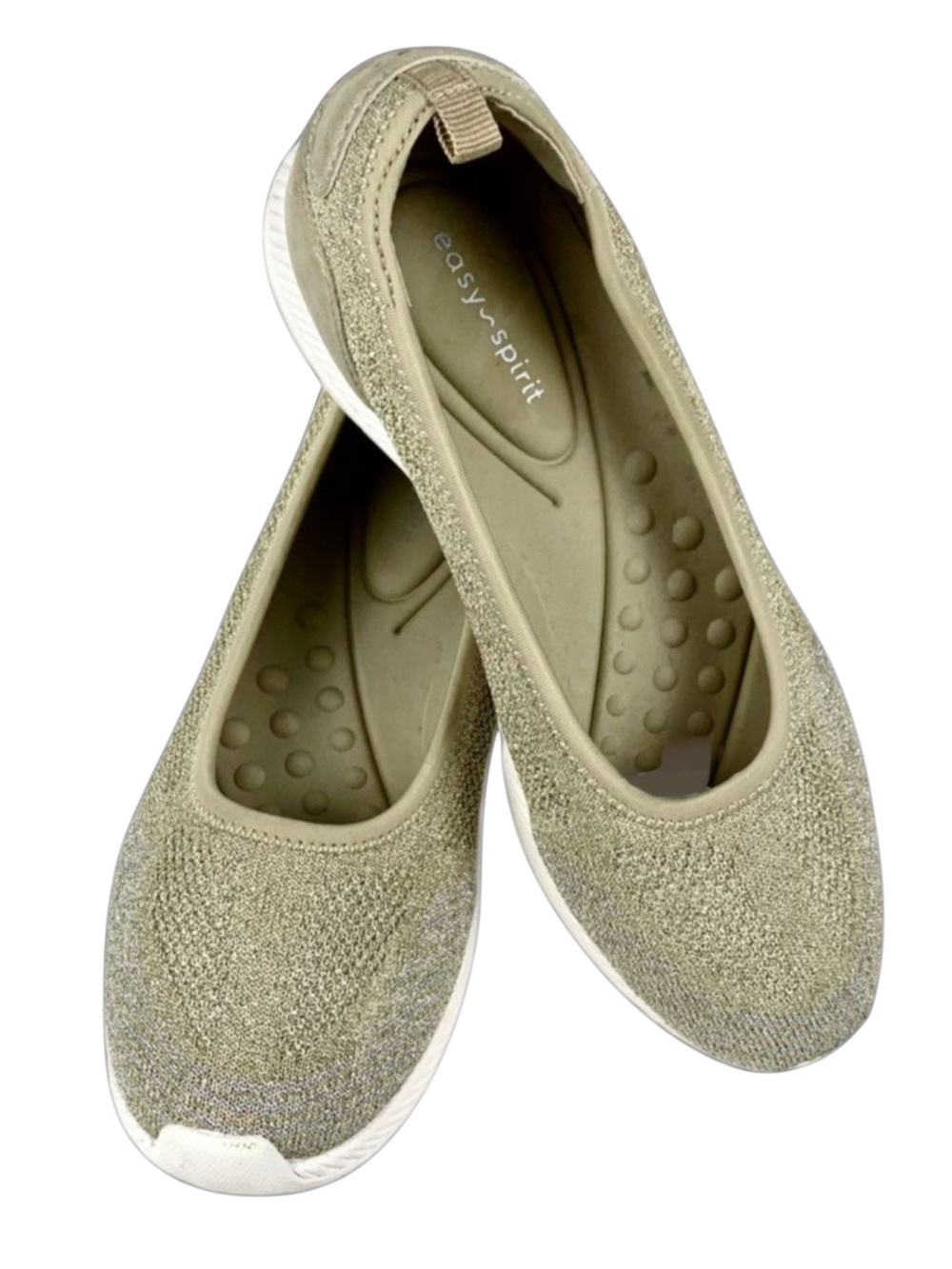 Easy Spirit Segeinee Slip on Mesh Flats Size 7